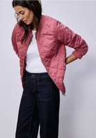 Steppjacke 40 Rosa Street One Abnehmbare Kapuze 2-Wege-ReißVerschluss 202187