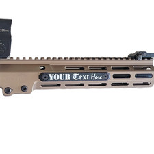 MLOK Custom Rail Cover, 3 Slot, High Temp, M-LOK