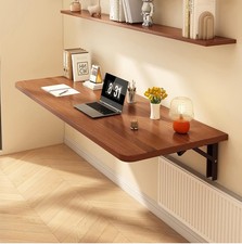Wall Mounted Table Foldable Floating Laptop Desk Small Space Table for Bedroom