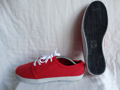 Fallen Footwear The Slim Schuhe NEU Sneaker Skateboard rot EU 42 US 9