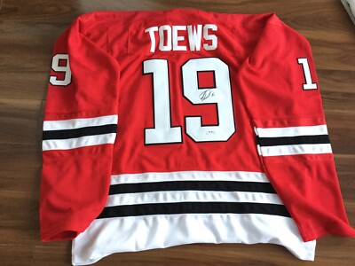 Jonathan Toews Signed Autographed Chicago Blackhawks Jersey