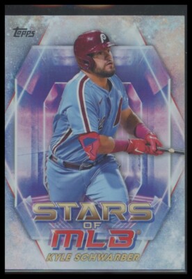 2023 Topps #SMLBC-53 Kyle Schwarber Baseball Philadelphia Phillies card