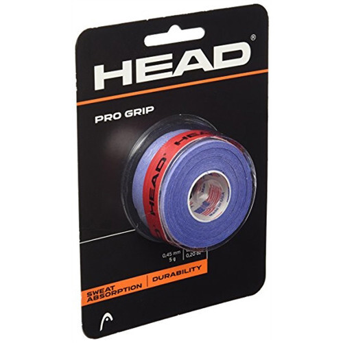 HEAD Pro Grip Racquet Overgrip Tennis Racket Grip Tape Roll, Blue eBay