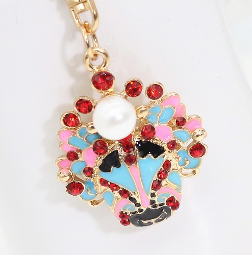 Exquisite fashion cherry keychain crystal cute cherry pendant key Chain K215 - Picture 13 of 22