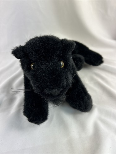 Animal de peluche de pantera de gato negro de 13 - Imagen 3 de 8