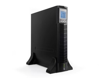 5902701419776 Green Cell UPS13 rack UPS RTII 1000VA 900W with LCD Display Green 