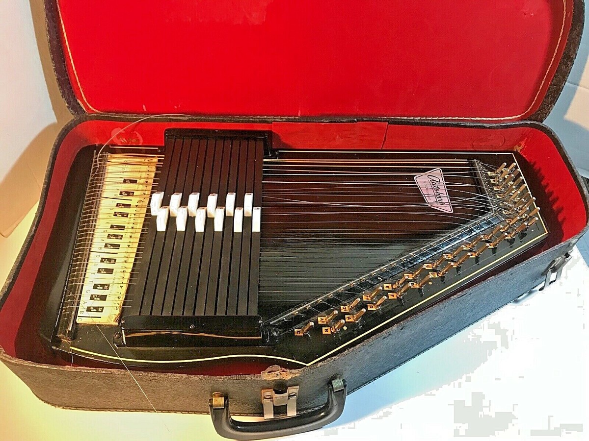 Oscar Schmidt 36 String 12 Chord Autoharp Original Vintage Oscar Schmidt 36 String 12 Chord Autoharp Original Vintage