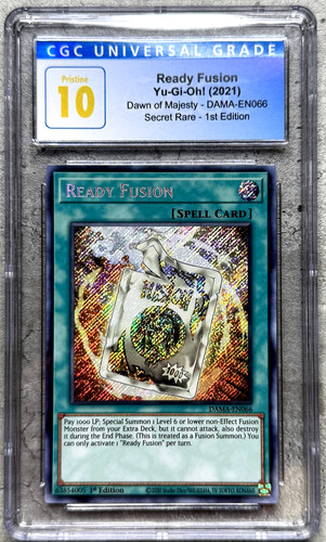Ready Fusion DAMA-EN066 Dawn of Majesty 1st Edition Secret Rare