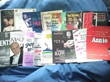 20 THEATRE FLYERS  = 1980s = RENTS / IVOR NOVELLO / PINERO/ ANNIE /HAYLEY MILLS