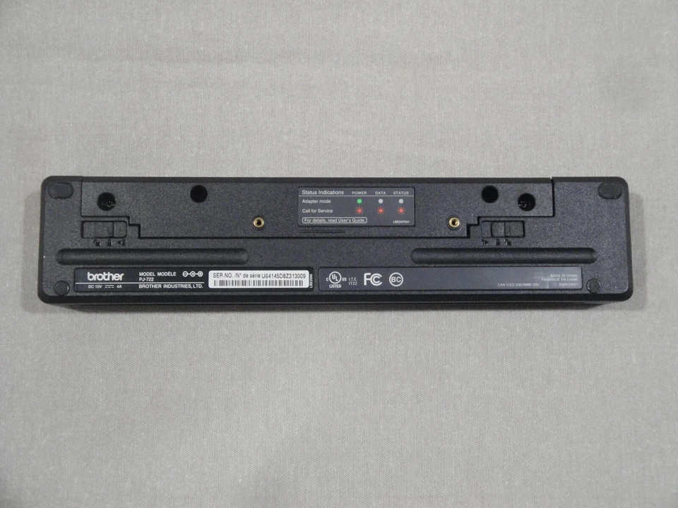 Brother Pocketjet  PJ722  Mobile Thermal Printer NEW AC adapter USB Cable - Image 4 of 4