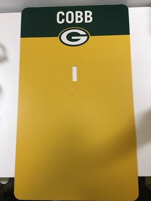 RANDALL COBB GREEN BAY PACKERS 29 X17'' PLASTIC SIGN DURABLE POSTER Promo 2 Sided