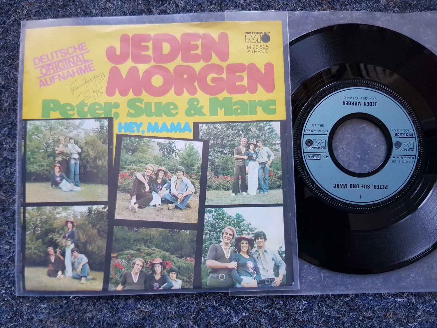 7"" Single Vinyl Peter, Sue & Marc - Jeden Morgen / CV Bee Gees