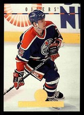 1994-95 Leaf Fredrik Olausson #327 - Edmonton Oilers