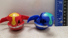 Bakugan  Evolved Dragonoid 500g Aquos  2011 McDonalds Happy Meal Toy Lot of 2