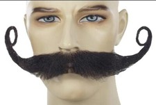 Giant Mustache - Synthetic - Lacey Wigs