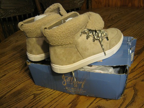 taupe sneaker booties