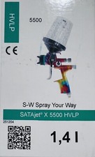 Satajet X 5500 Hvlp 1.4 I Standard Spray Gun Wrps Cups -limited Special Edition