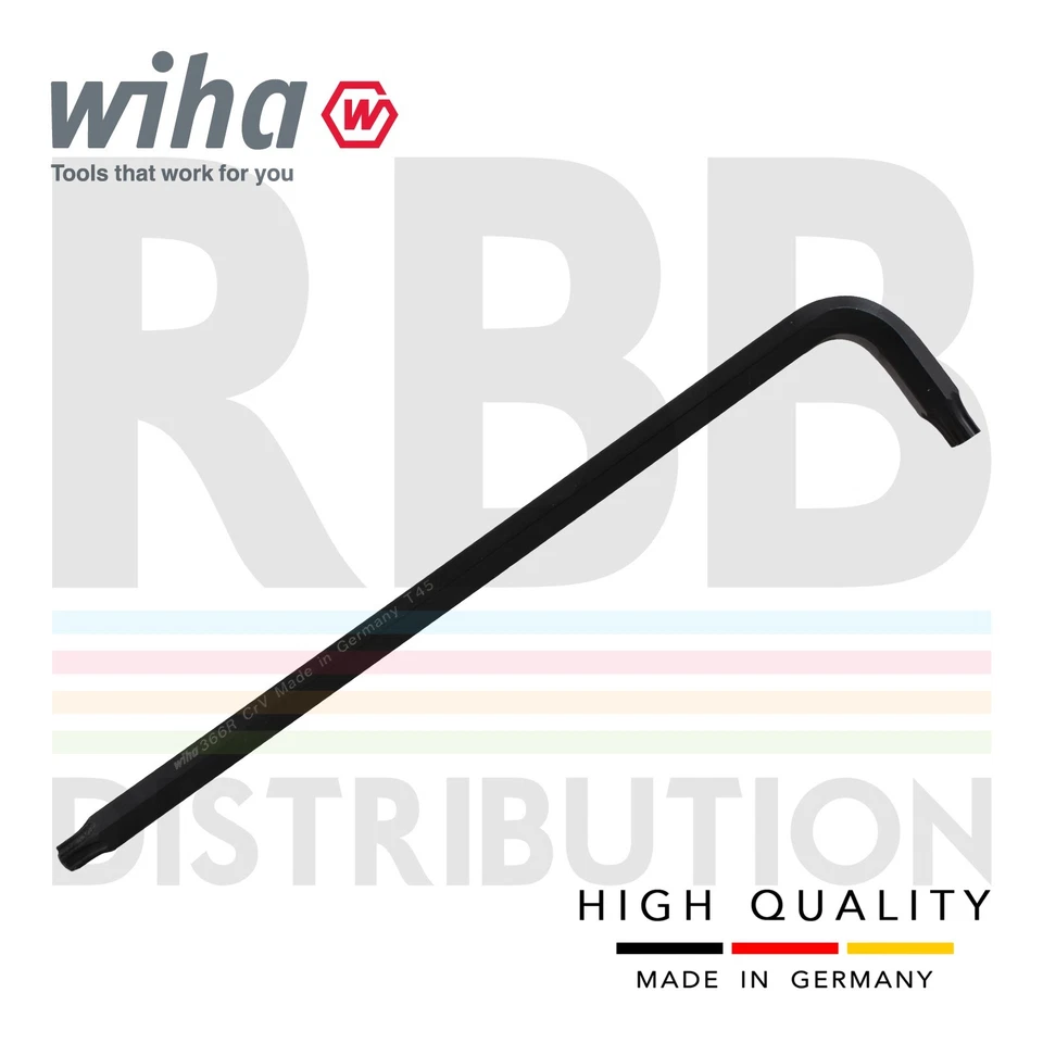 Wiha 36503 L-key Allen key Set Torx Double Ended 13pcs With ErgoStar Holder - Image 2 of 3