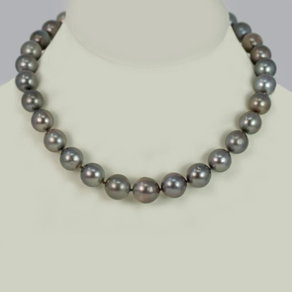 Silver tahitian shop pearls