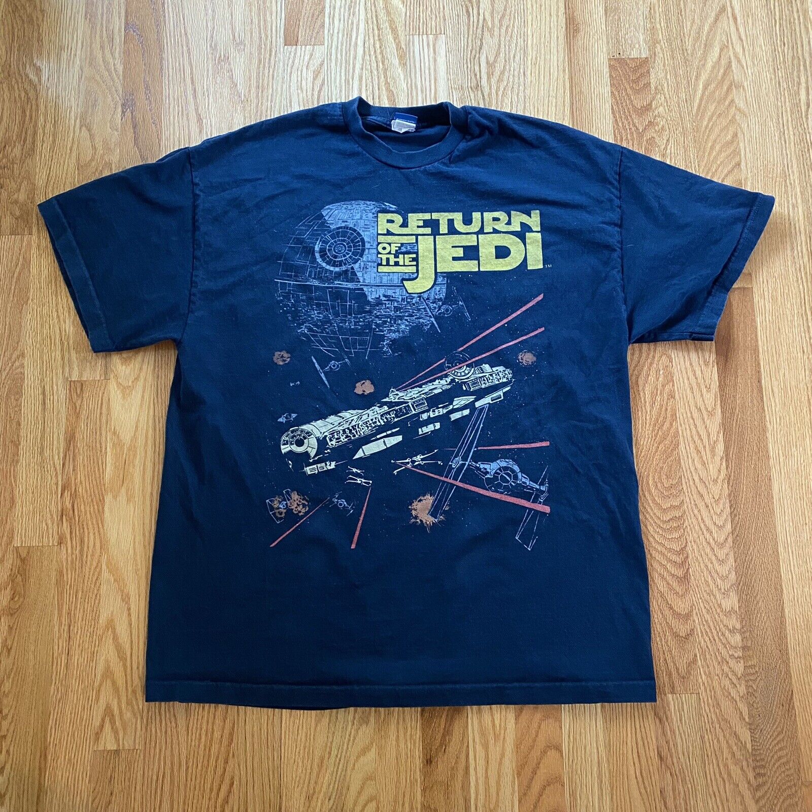 Vintage Return Of The Jedi Size XLT | eBay