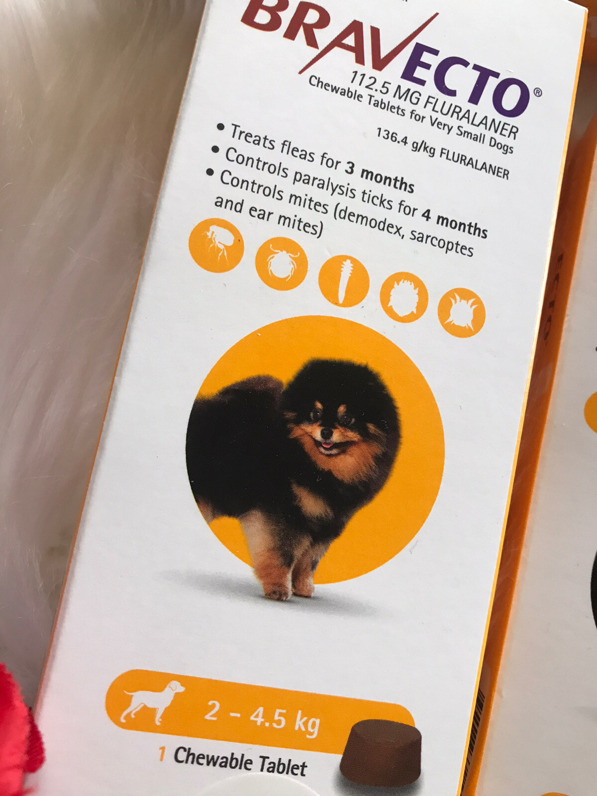 bravecto flea tablet