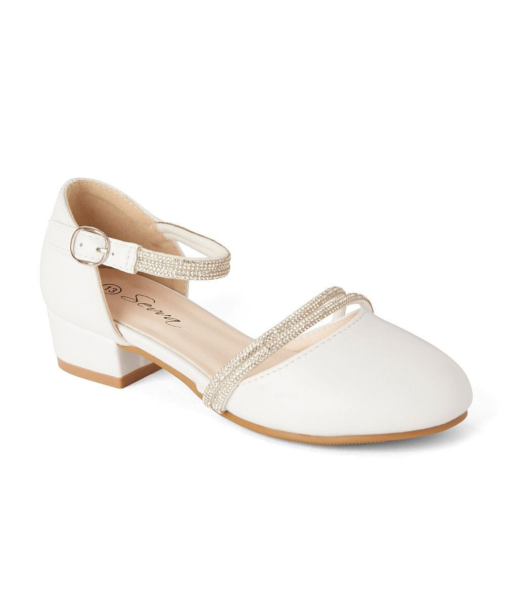 Satin Flower Girl Sandals Uk Flower Girls Shoes Wedding, Party