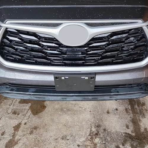 For Toyota Highlander 2020-2024 Front License Plate Tag Holder Mounting Bracket - Picture 3 of 12