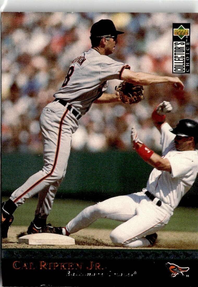 1996 Collector's Choice Collection Insert #10 Cal Ripken Jr. Baltimore Orioles