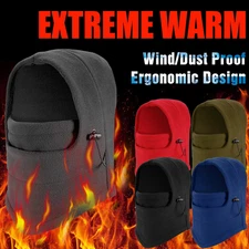 Winter Windproof Fleece Ski Face Mask Balaclava Neck Thermal Hood for Men Women