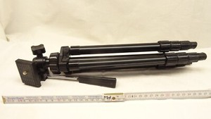 Kamerastativ, Foto-, Dreibein-, Reisestativ, höhenverstellbar, 360 Grad, schwarz