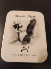 AVON EAGLE- "MAJESTIC FLIGHT" AL AGNEW EXCLUSIVE EDITION POCKET WATCH 2001 NEW