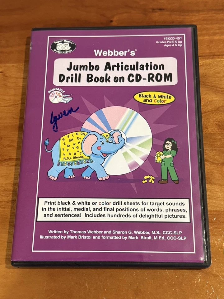 Super Duper Webber Jumbo Artic Drill Book on CD ROM New Excellent Mint Condition - Image 3 of 4