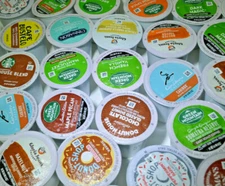 72 Keurig Flavored Coffees K-Cup Pods Collections. Various flavors