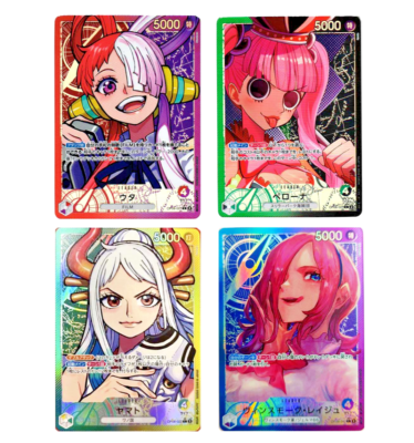 Uta Perona Yamato Reiju L leader Parallel Set OP-06 ONE PIECE Card 