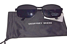 Geoffrey Beene Designer Sunglasses Aviator Style with Drawstring Bag New w/ Tags
