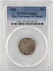 1919 Buffalo Nickel PCGS XF Detail Corrosion