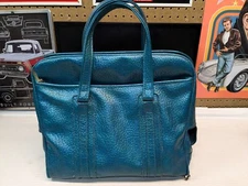 Vintage Samsonite Blue Sherbrooke Travel Tote Bag Carry On Luggage