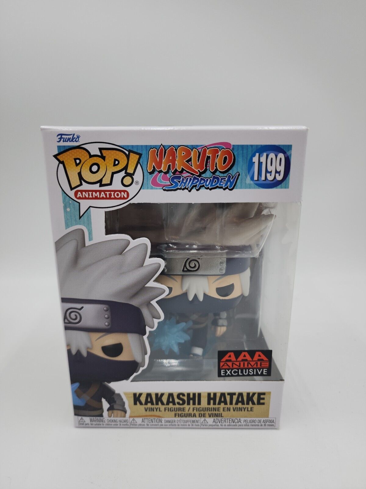 Naruto: Shippuden Young Kakashi Hatake with Chidori Glow-in-the-Dark Funko  Pop! Vinyl Figure #1199 - AAA Anime Exclusive