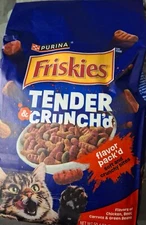 Purina Friskies Tender and Crunch'd With Flavors of Chicken, Beef,Carrots