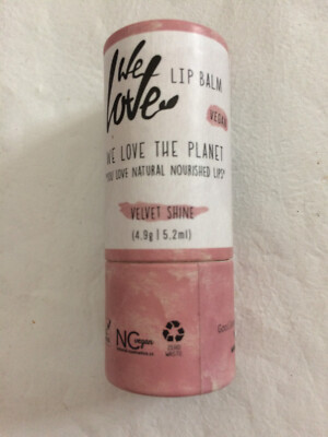 We Love The Planet Lip Balm 4,9 g - Velvet Shine