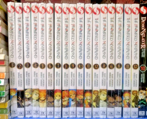 THE PROMISED NEVERLAND Kaiu Shirai Manga Volume 1-15 English Comic DHL  Version