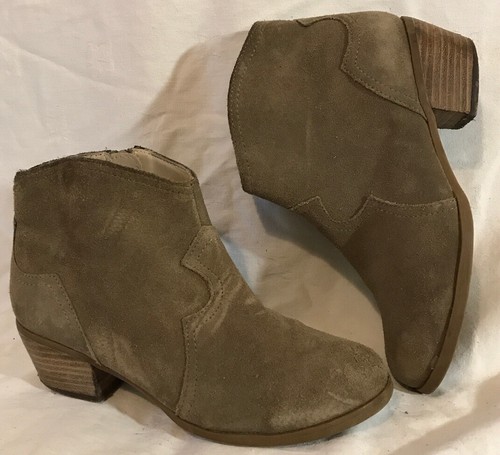 Office London Grey Ankle Suede Boots 
