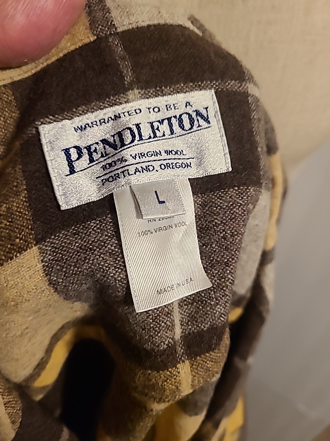 PENDLETON HERITAGE LTD ED L SHACKET 100% VIRGIN W… - image 15