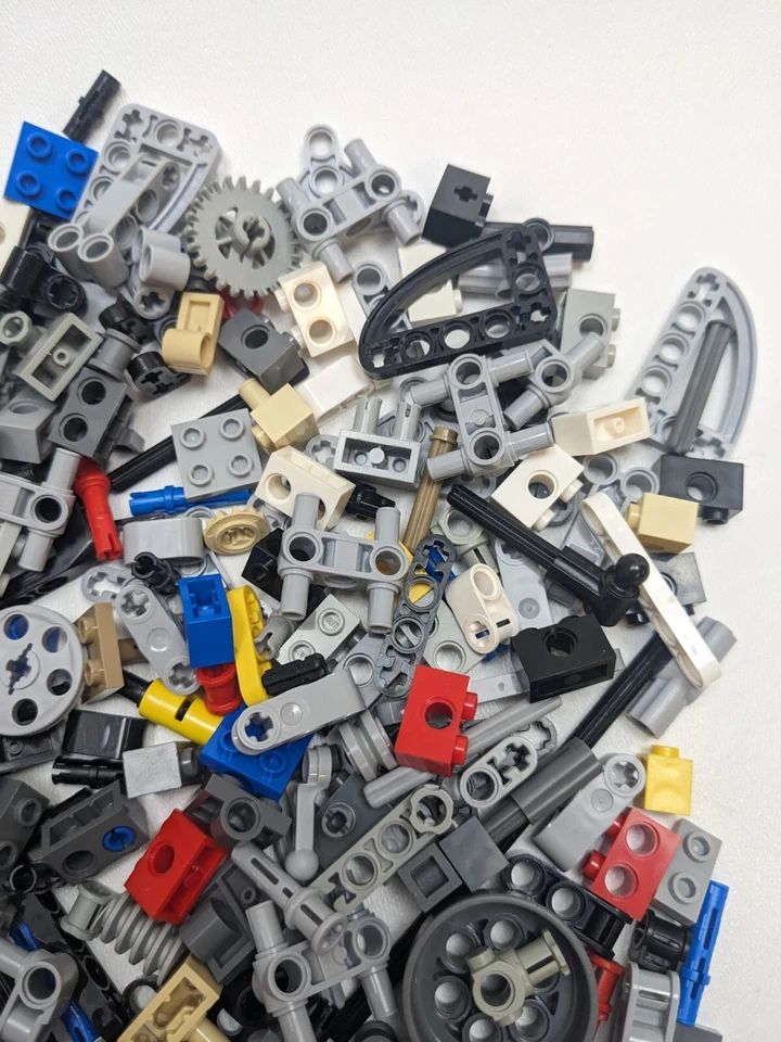 LEGO Technic Mix 300 piezas - pasadores, ejes, conectores, engranajes para construcción y GBC Foto 4 de 4