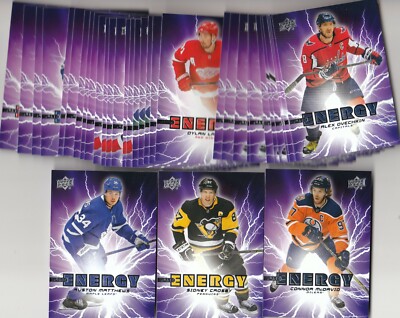 19/20 Upper Deck 1 Pure Energy #50 Jonathan Toews - Chicago Blackhawks
