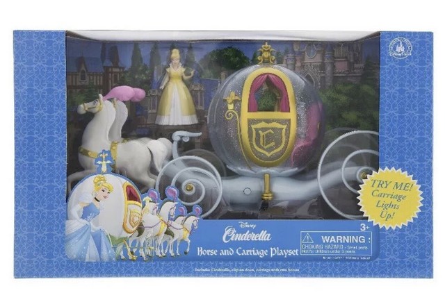 cinderella horse and carriage toy