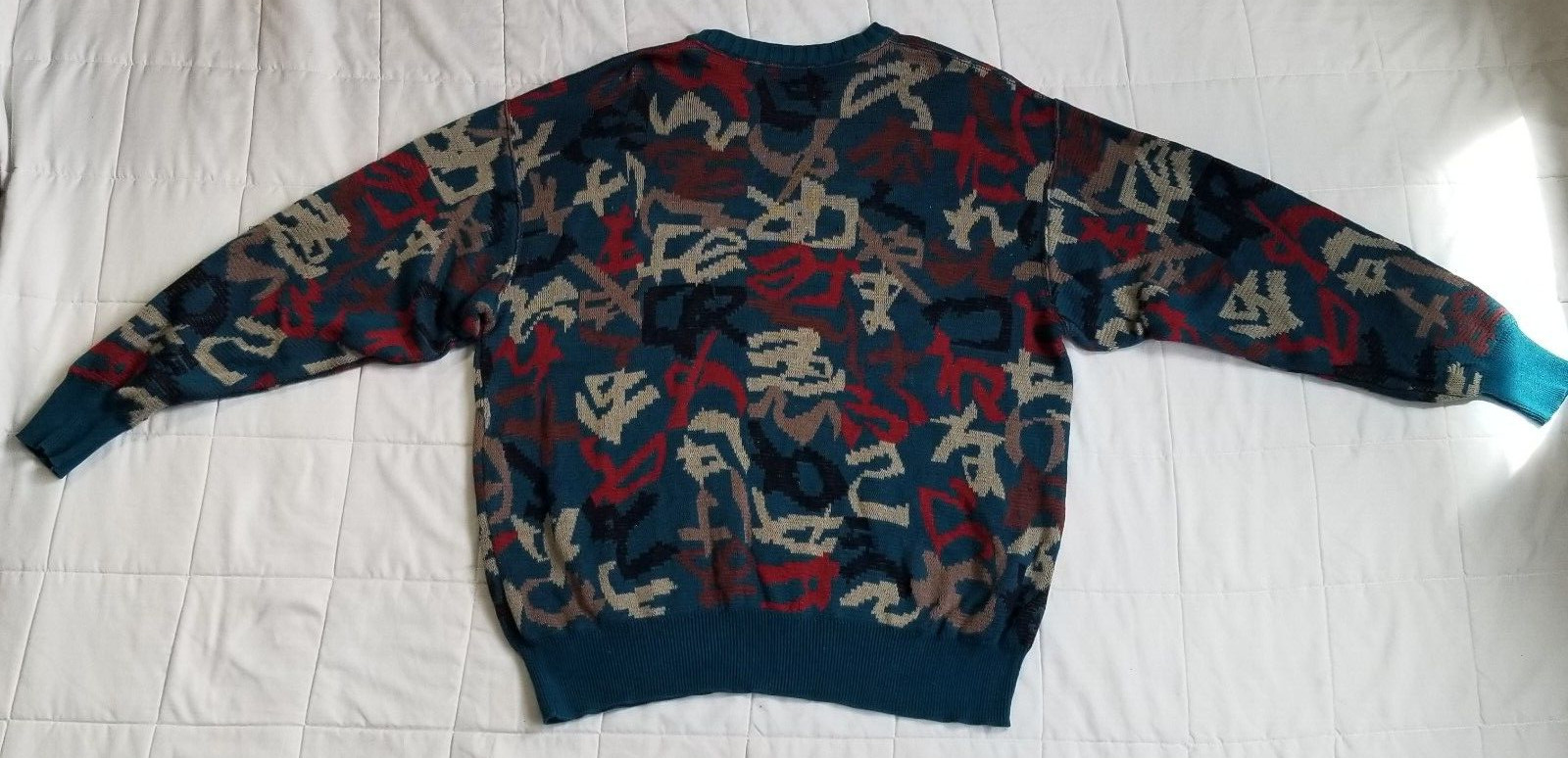 Paul Stuart Pattern Sweater - Pre Owned - Retro P… - image 11