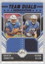2023 Panini Rookies & Stars Team Duals /399 Quentin Johnston Keenan Allen 0w8