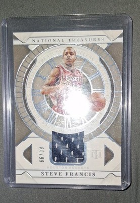 2021-22 Panini National Treasures - Timeless Treasures Materials Steve...