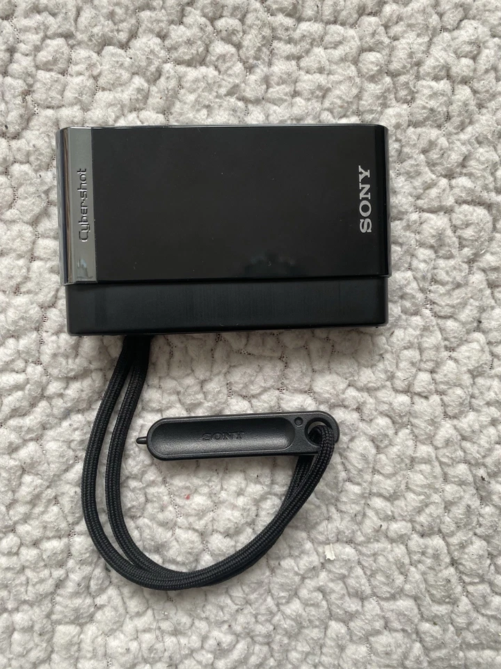 [Excellent] SONY Cyber-shot DSC-T90 Black Compact Digital Camera WITH BOX - Photo 3/4